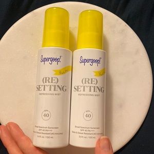 Supergoop! (Re)setting spray. QTY 2 NEW